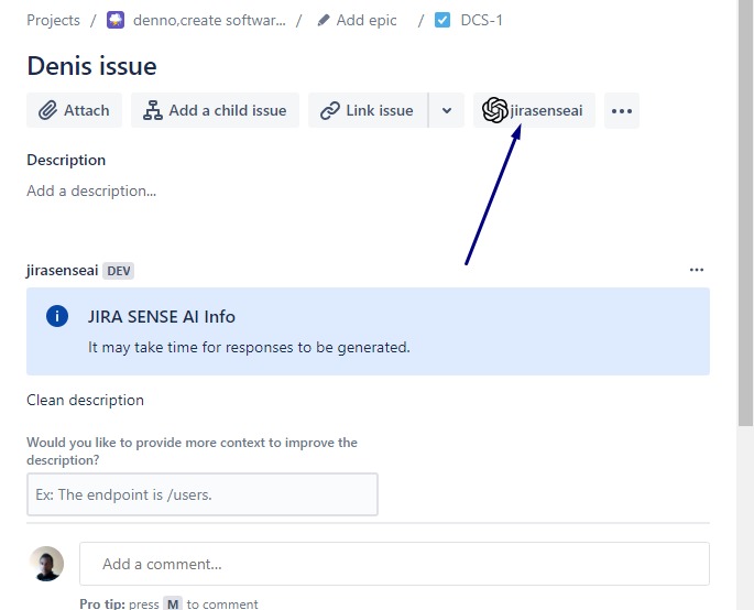 JiraSenseAi – screenshot 1