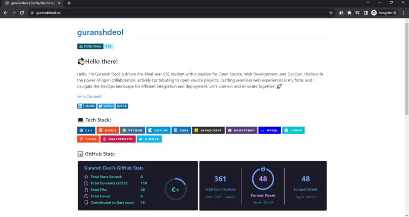 Custom Domain Website – screenshot 1
