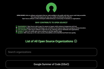 Open Source Organizations