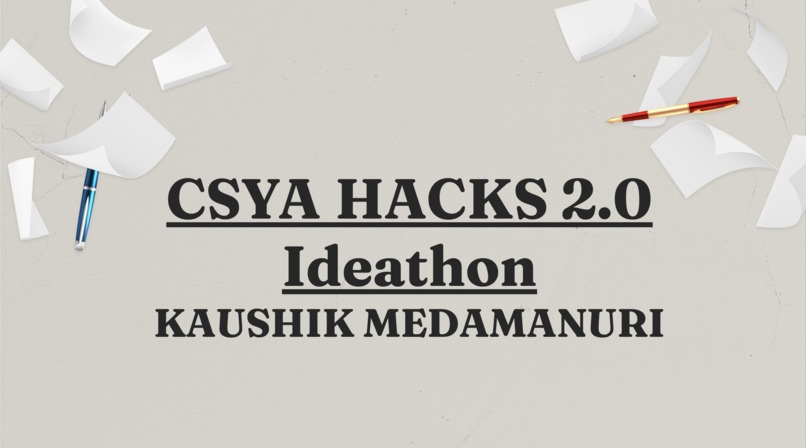 Kaushik Medamanuri Ideation- Accessible STEM Education – screenshot 1