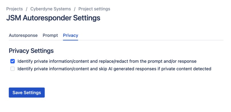 JSM Autoresponder for Jira Service Management – screenshot 1