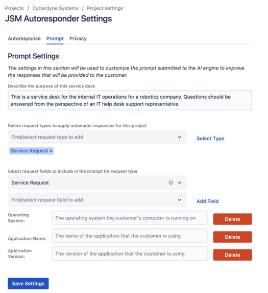 JSM Autoresponder for Jira Service Management – screenshot 5