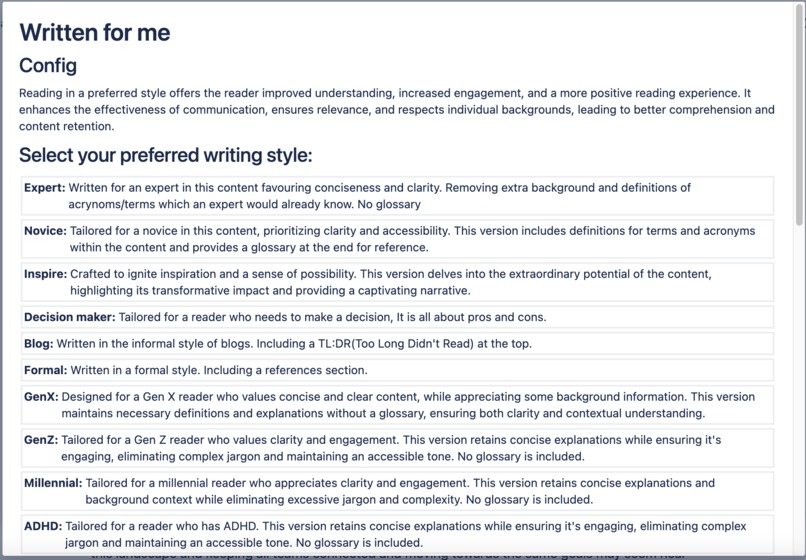 Written for me – screenshot 1