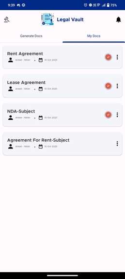 Legal Vault – screenshot 5