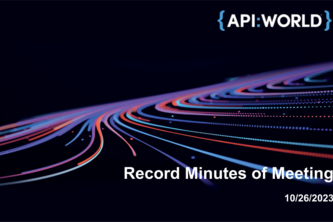 Meeting Video to Minutes of Meeting 