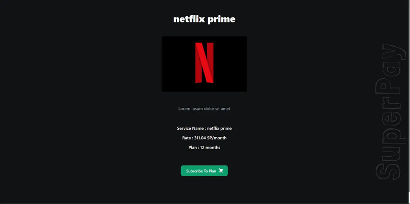 SuperPay – screenshot 1