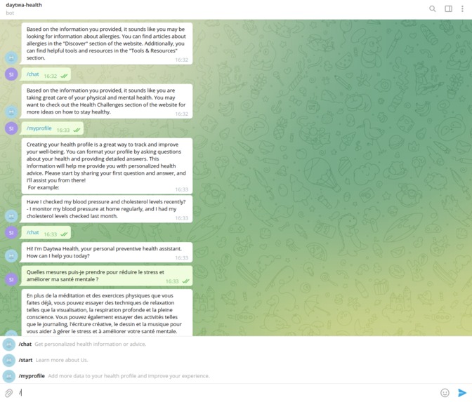 Daytwa Health – screenshot 2