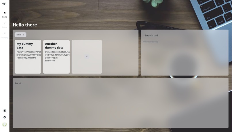 TrEdit – screenshot 1