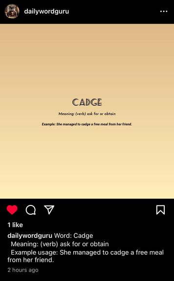 VocabGram – screenshot 1