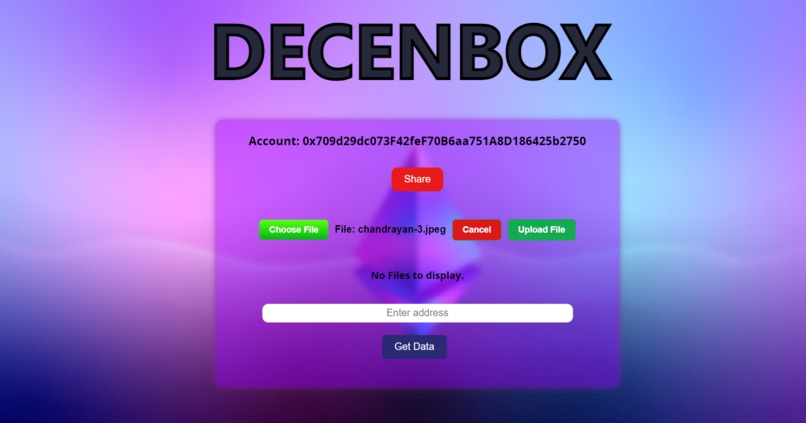 DecenBox – screenshot 3