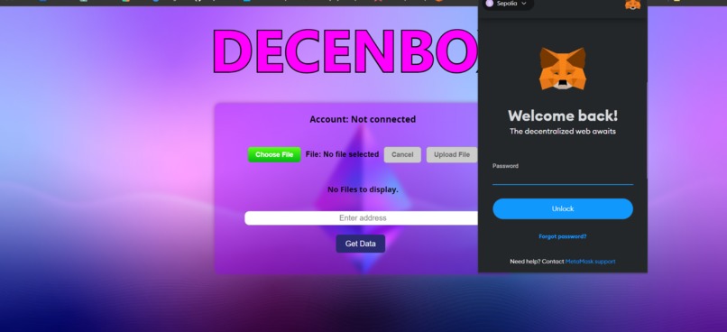 DecenBox – screenshot 1