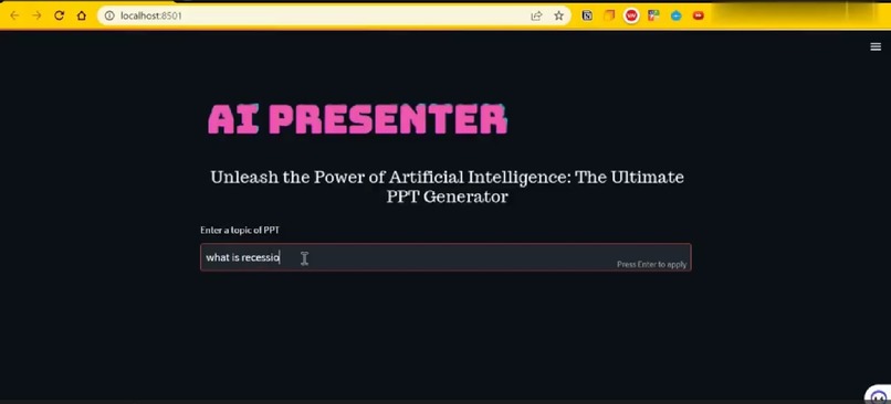 AI-Presenter – screenshot 2