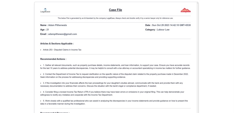 Legal Ease – screenshot 7