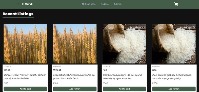 E-Mandi – screenshot 1