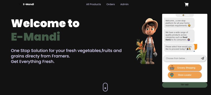 E-Mandi – screenshot 2