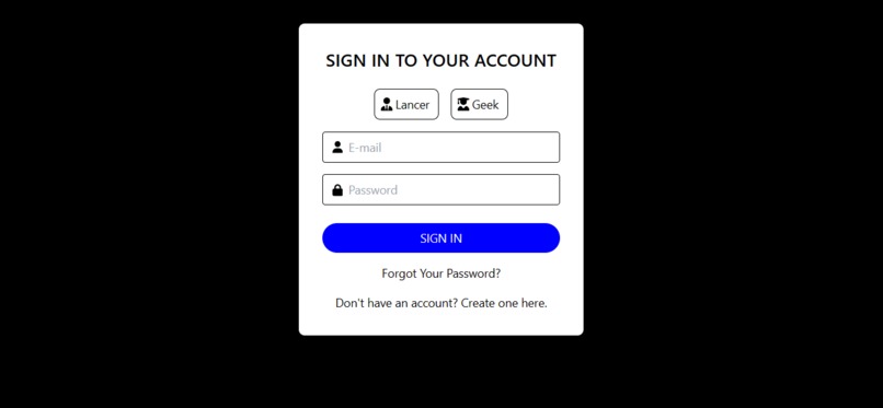 GeekLance – screenshot 2