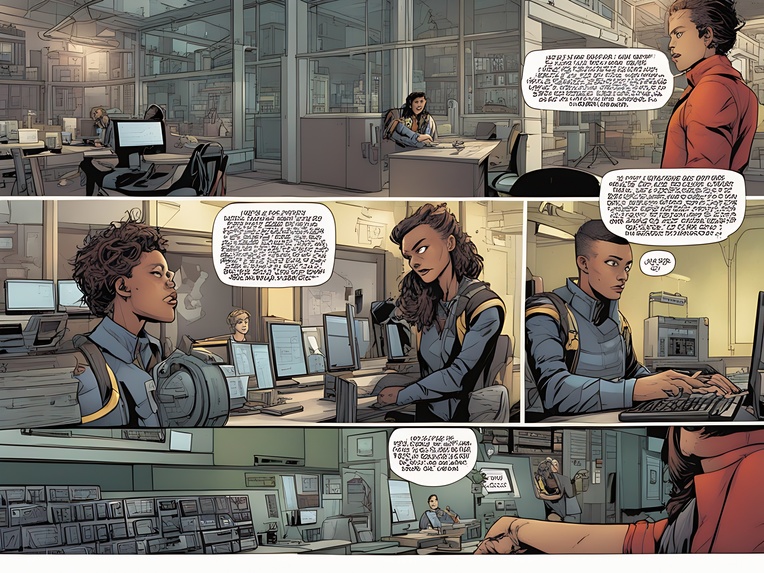 AI UoM Comic – screenshot 2