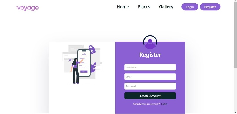 Voyage – screenshot 1