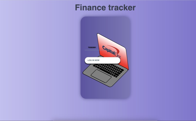 Capital One Finance Tracker – screenshot 3