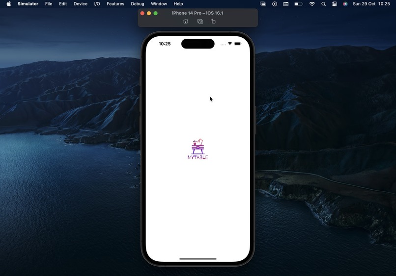 MyTable – screenshot 1