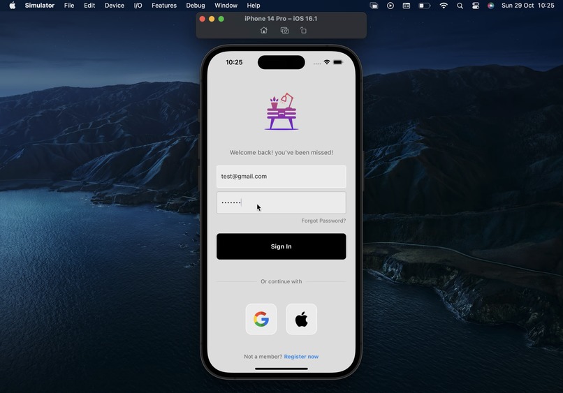 MyTable – screenshot 2