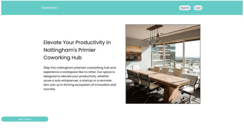 KreativeHub – screenshot 1