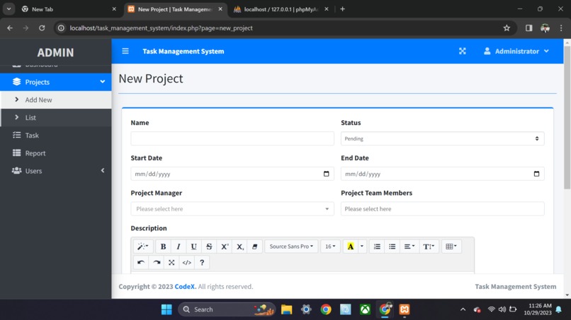 Task Manager – screenshot 3