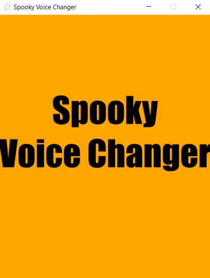 Spooky Voice Changer – screenshot 1