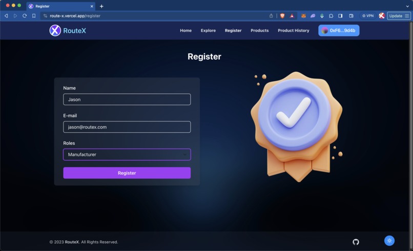 RouteX – screenshot 3