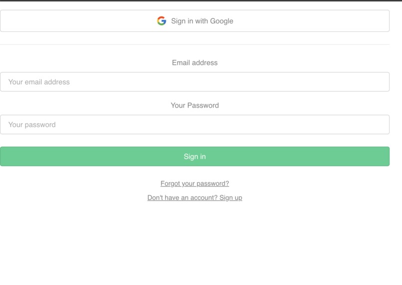 SafeHome – screenshot 1