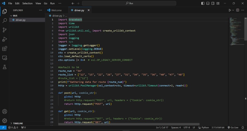 Texas A&M Bus Routes Dataset – screenshot 1