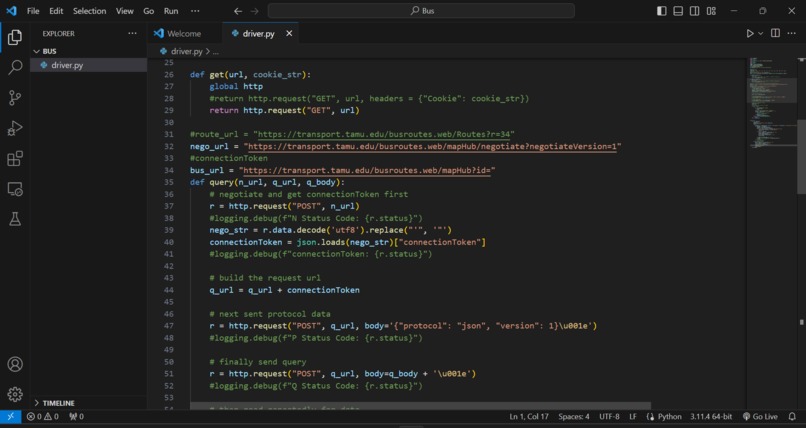 Texas A&M Bus Routes Dataset – screenshot 2