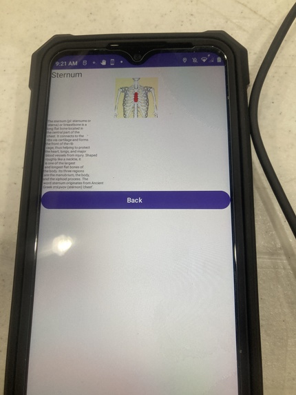 Human Skeleton Education App – screenshot 6
