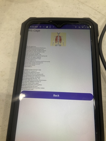 Human Skeleton Education App – screenshot 7