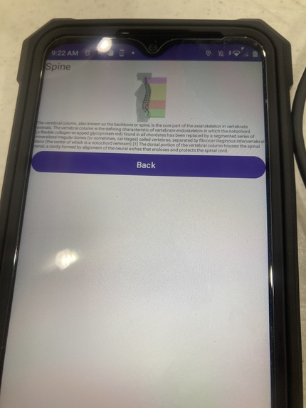 Human Skeleton Education App – screenshot 8