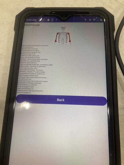 Human Skeleton Education App – screenshot 9