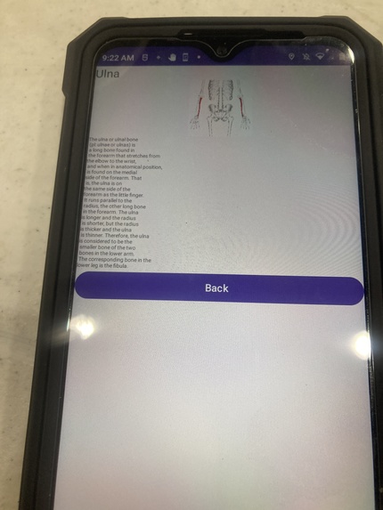 Human Skeleton Education App – screenshot 10