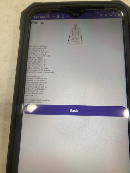Human Skeleton Education App – screenshot 11