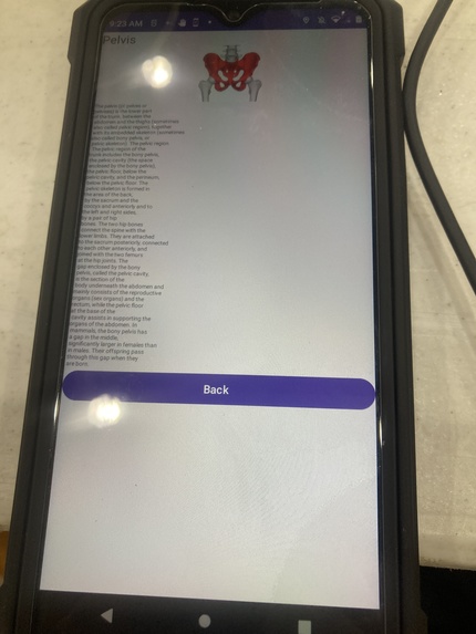 Human Skeleton Education App – screenshot 13