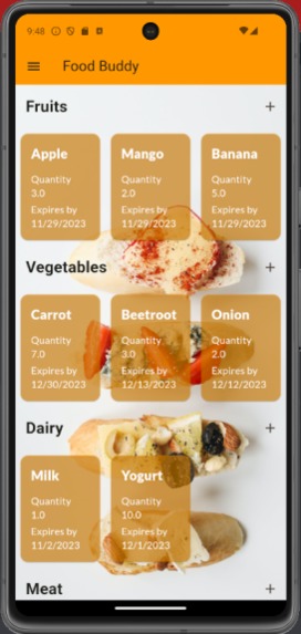 foodBuddy – screenshot 3