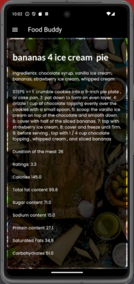 foodBuddy – screenshot 2