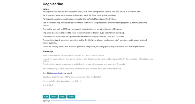 Cogniscribe – screenshot 4