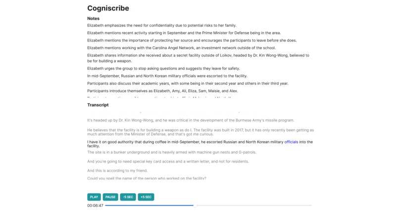 Cogniscribe – screenshot 3