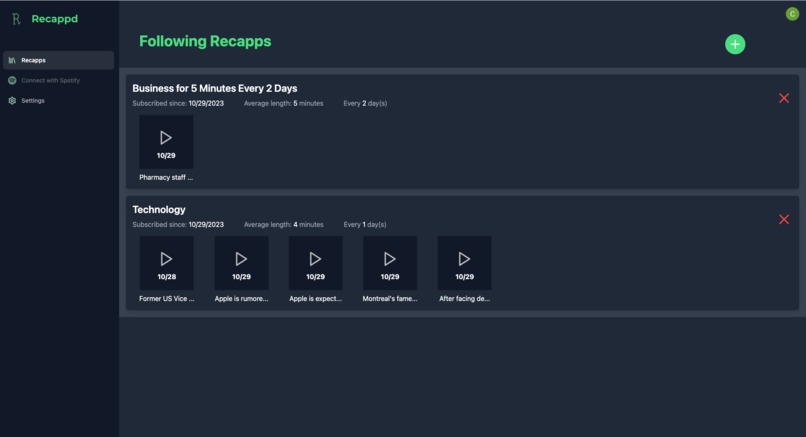 Recappd – screenshot 5