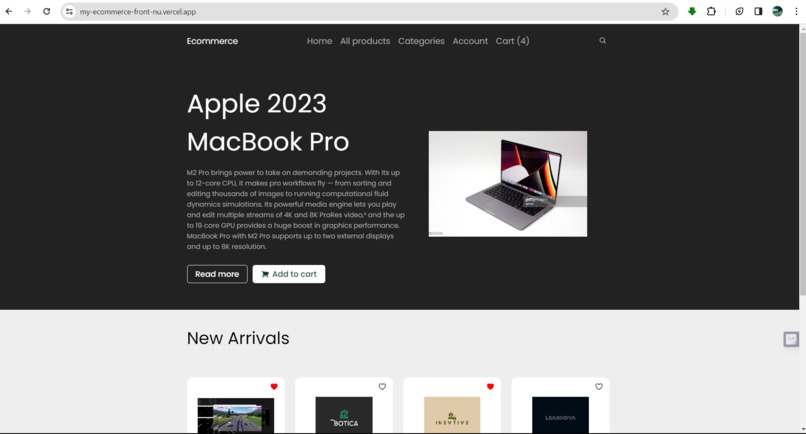 My-Commerce – screenshot 3