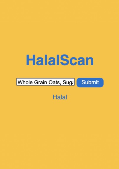 HalalScan – screenshot 2