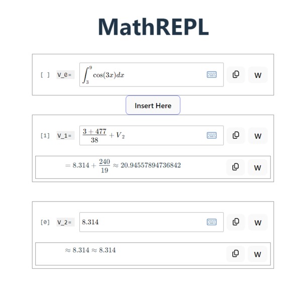mathrepl – screenshot 1