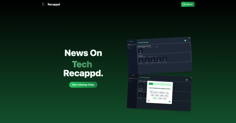 Recappd – screenshot 1