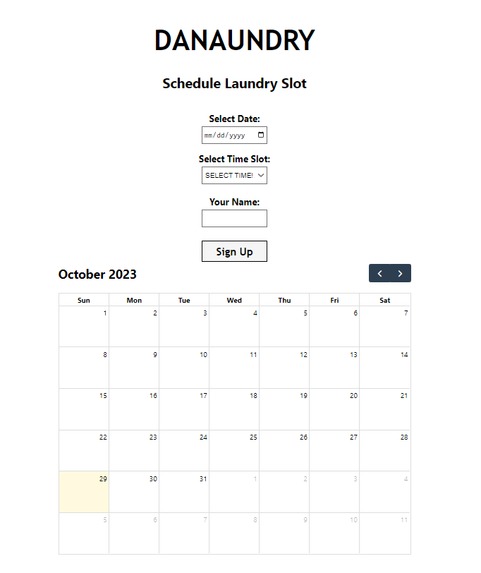 DANAUNDRY – screenshot 1