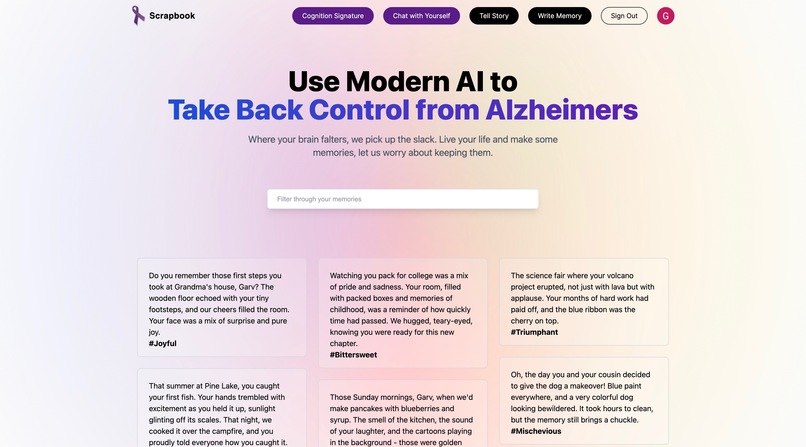 Scrapbook – screenshot 1